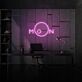 MON LED-Neonschild als moderne Wanddekoration