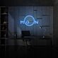 MOON LED-Neonschild mit Kreisformen