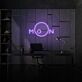 MON LED-Neonschild als moderne Wanddekoration