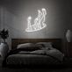 Abstrakte Figur mit Armen und Beinen LED-Neonschild Schlafzimmer Wohnzimmer