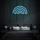 Halbkreis Regenbogen LED-Neonschild für Schlafzimmer oder Wohnzimmer