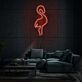 Flamingo LED-Neonschild für Wohnzimmer Lounge