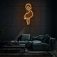 Flamingo LED-Neonschild für Wohnzimmer Lounge
