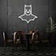 Batman Symbol LED-Neonschild für Wohnzimmer Gamingzimmer