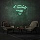 Superman Neon LED Wandlicht