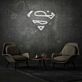 Superman Neon LED Wandlicht