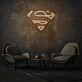 Superman Neon LED Wandlicht
