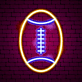 American Football LED-Neonschild für Sportbar und Wohnzimmer