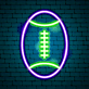 American Football LED-Neonschild für Sportbar und Wohnzimmer