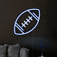 American Football LED-Neonschild für Wohnzimmer oder Sportbar