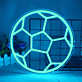 Fußball LED-Neonschild für Kinderzimmer und Sportbar