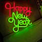 Happy New Year LED-Neonschild Wohnzimmer Party