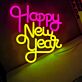 Happy New Year LED-Neonschild