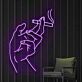 Hand mit Zigarette LED Neonschild moderne Wanddekoration für Zuhause und Studio