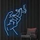 Hand mit Zigarette LED Neonschild moderne Wanddekoration für Zuhause und Studio