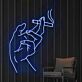 Hand mit Zigarette LED Neonschild moderne Wanddekoration für Zuhause und Studio