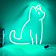 sitzende Katze LED-Neonschild Wohnzimmer Schlafzimmer