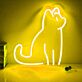 sitzende Katze LED-Neonschild Wohnzimmer Schlafzimmer