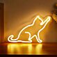 sitzende Katze LED-Neonschild Wohnzimmer Schlafzimmer