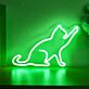 sitzende Katze LED-Neonschild Wohnzimmer Schlafzimmer