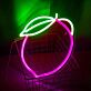 Zitrone LED-Neonschild Küche Bar