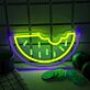Wassermelonenstück LED-Neonschild für Küche und Bar