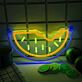 Wassermelonenstück LED-Neonschild für Küche und Bar