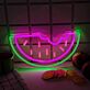 Wassermelonenstück LED-Neonschild für Küche und Bar