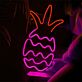 Ananas LED-Neonschild für Küche und Bar