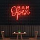 BAR Open LED-Neonschild für Bar und Café