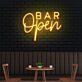 BAR Open LED-Neonschild für Bar und Café
