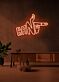 Bang LED Neonschild moderne Wanddekoration