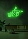 Bang LED Neonschild moderne Wanddekoration