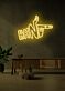 Bang LED Neonschild moderne Wanddekoration