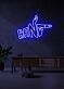 Bang LED Neonschild moderne Wanddekoration
