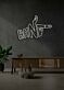 Bang LED Neonschild moderne Wanddekoration