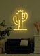 Kaktus LED-Neonschild Wohnzimmer Cafe