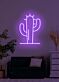 Kaktus LED-Neonschild Wohnzimmer Cafe