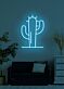 Kaktus LED-Neonschild Wohnzimmer Cafe