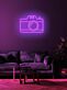 Fotokamera LED-Neonschild für Wohnzimmer und Fotostudio