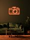 Fotokamera LED-Neonschild für Wohnzimmer und Fotostudio