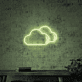 Wolken Symbol LED-Neonschild Wohnzimmer Schlafzimmer