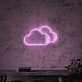Wolken Symbol LED-Neonschild Wohnzimmer Schlafzimmer