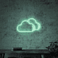 Wolken Symbol LED-Neonschild Wohnzimmer Schlafzimmer