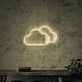 Wolken Symbol LED-Neonschild Wohnzimmer Schlafzimmer