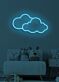 Wolken LED-Neonschild für Kinderzimmer und Wohnzimmer