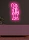 Abstrakte Figuren LED Neonschild moderne Wanddekoration