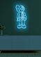 Abstrakte Figuren LED Neonschild moderne Wanddekoration