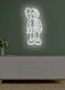 Abstrakte Figuren LED Neonschild moderne Wanddekoration
