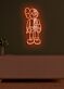 Abstrakte Figuren LED Neonschild moderne Wanddekoration